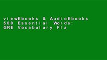 viewEbooks & AudioEbooks 500 Essential Words: GRE Vocabulary Flash Cards (Manhattan Prep GRE