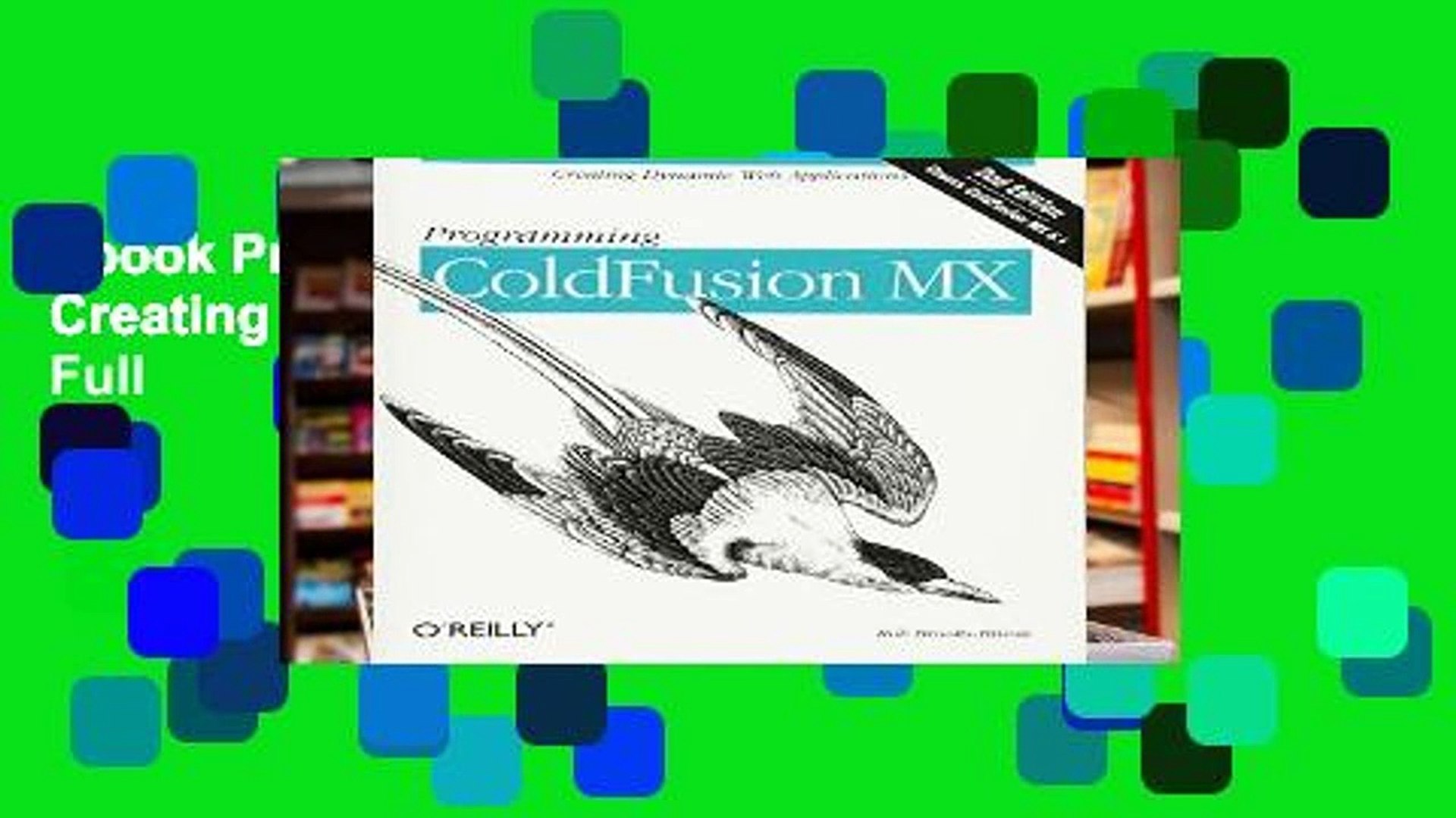 Ebook Programming ColdFusion MX: Creating Dynamic Web Applications Full