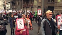 Protesto contra libertação de ex-agentes de Pinochet