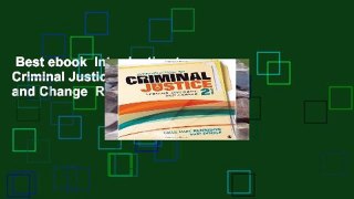 Best ebook  Introduction to Criminal Justice: Systems, Diversity, and Change  Review