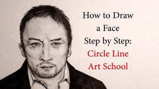 How to Draw a Face of a Man: Step by Step