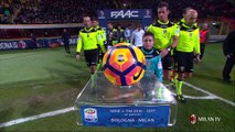 Serie A 2016/2017 Bologna FC vs AC Milan Highlights