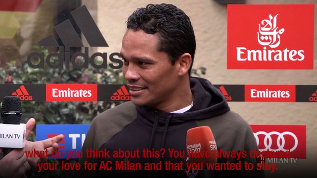 Bacca: I feel I am a key player of AC Milan. I want to stay