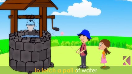 Jack And Jill | Nursery Rhyme With Lyrics | Popular English Rhymes For Kids