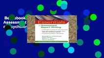 Best ebook  Essentials of Assessment Report Writing (Essentials of Psychological Assessment)