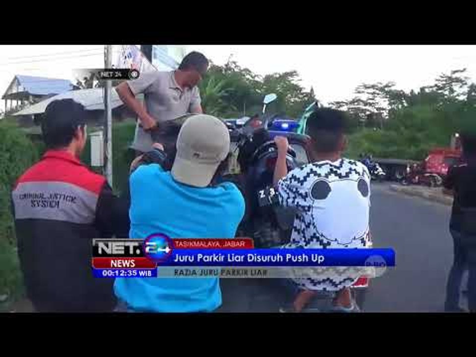 Razia Juru Parkir Liar Di Tasikmalaya-NET24