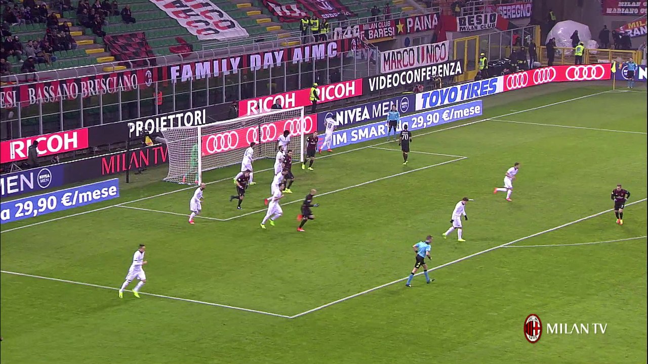 Serie A 2016/17 AC Milan-ACF Fiorentina Highlights