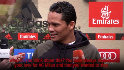 Bacca: "I feel I am a key player of AC Milan. I want to stay"