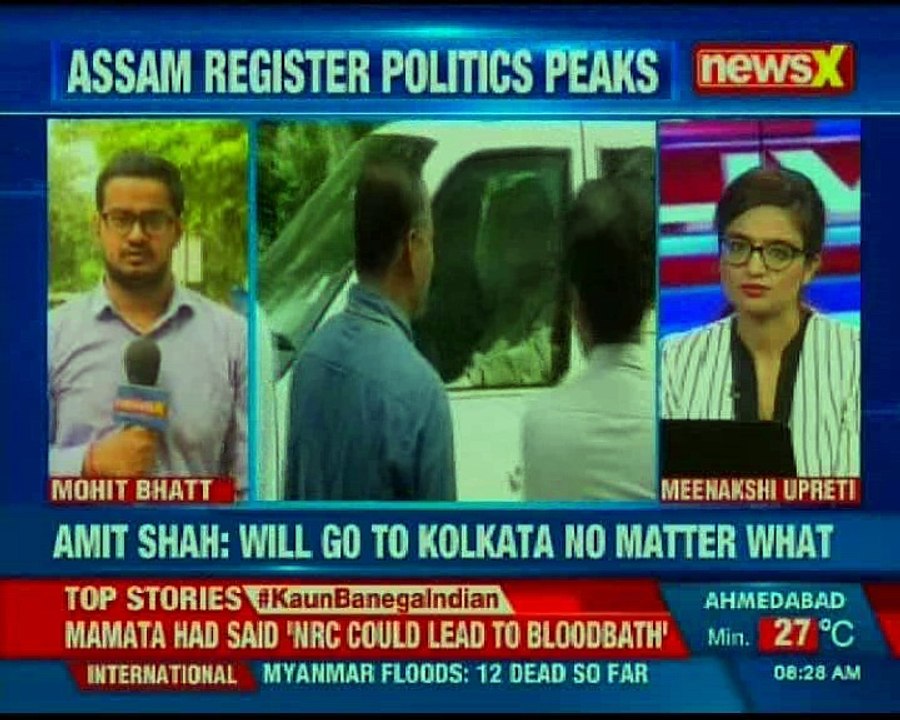 Amit Shah dares Mamata to arrest him if he isn't given permission to hold a rally in Kolkata