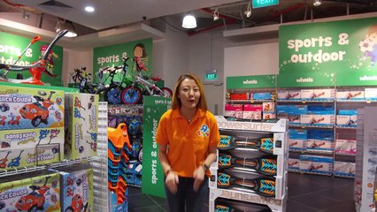 Sports and Outdoor fun right here at Toys R Us West Gate