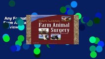Any Format For Kindle  Farm Animal Surgery, 2e  Review