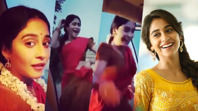 ஓடும் காரிலிருந்து குதித்து டான்ஸ் ஆடும் நடிகை- வீடியோ