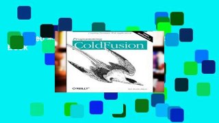 Unlimited acces Programming ColdFusion Book