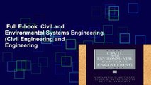 Full E-book  Civil and Environmental Systems Engineering (Civil Engineering and Engineering