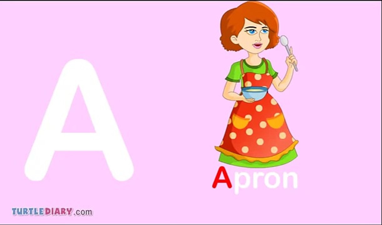 Toddler Words | Words starting with A