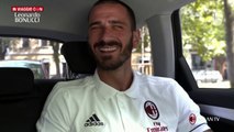 In viaggio a Milano con Leonardo Bonucci