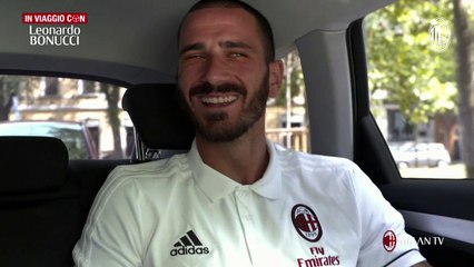 In viaggio a Milano con Leonardo Bonucci