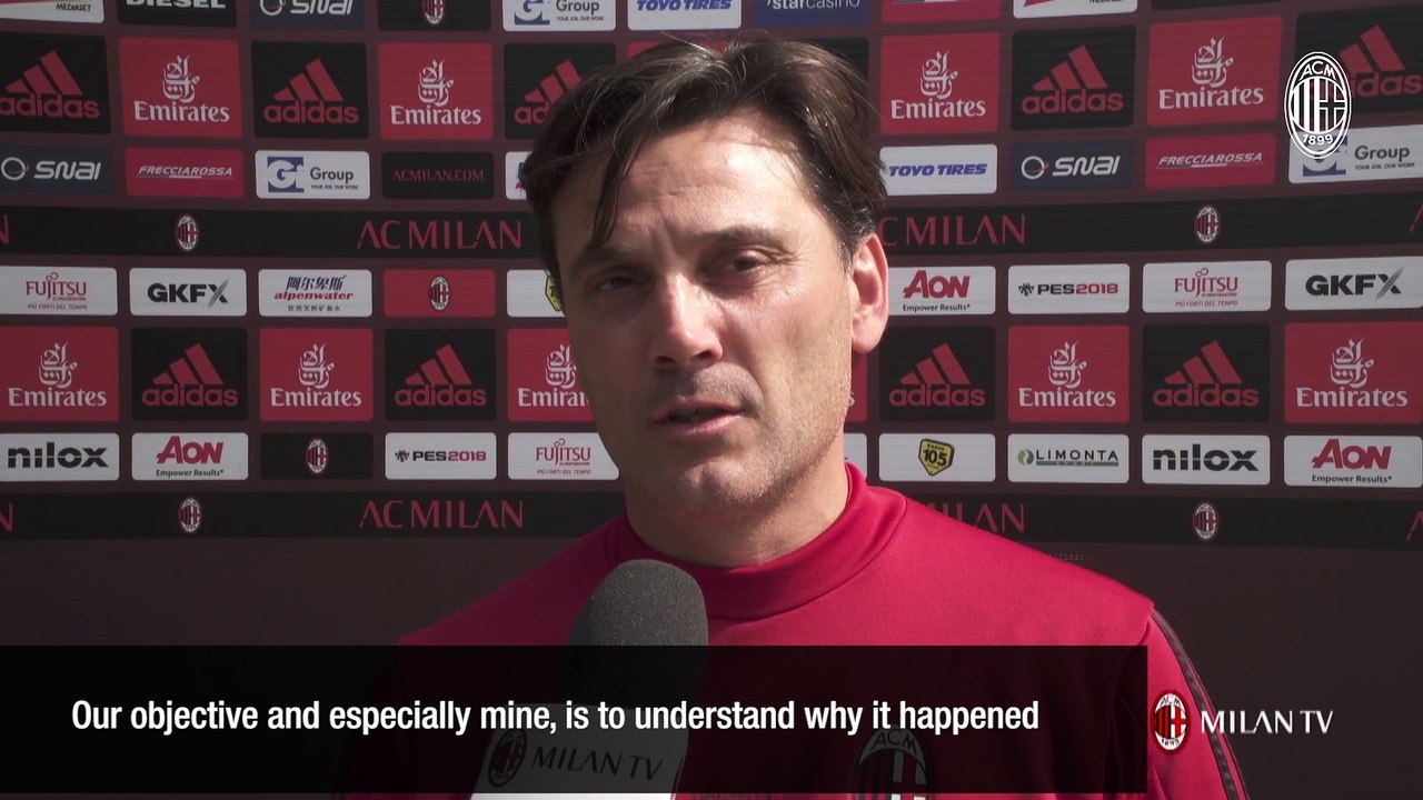 Montella: "We need a winning mentality"