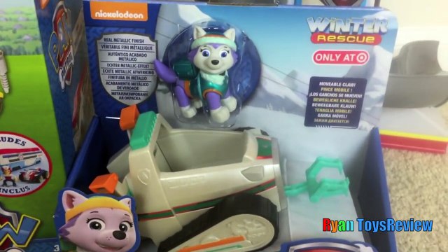 Paw Patrol Toys Paw Patroller Nickelodeon Snow Blower with Everest