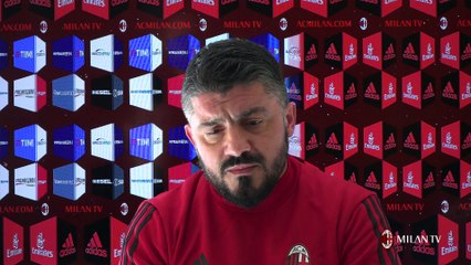 Gattuso: "Dobbiamo recuperare le energie"