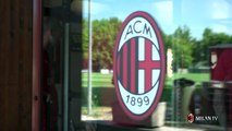 Milanello: lavoro di scarico per la squadra