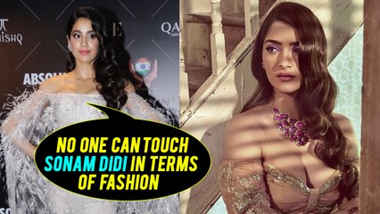 Download Video: Janhvi Kapoor Finds Sister Sonam Kapoor The Only Fashion Diva In Bollywood |Vogue Beauty Awards 2018