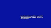 [book] New Microsoft Office Excel 2007: Top 100 Simplified Tips and Tricks (Top 100 Simplified