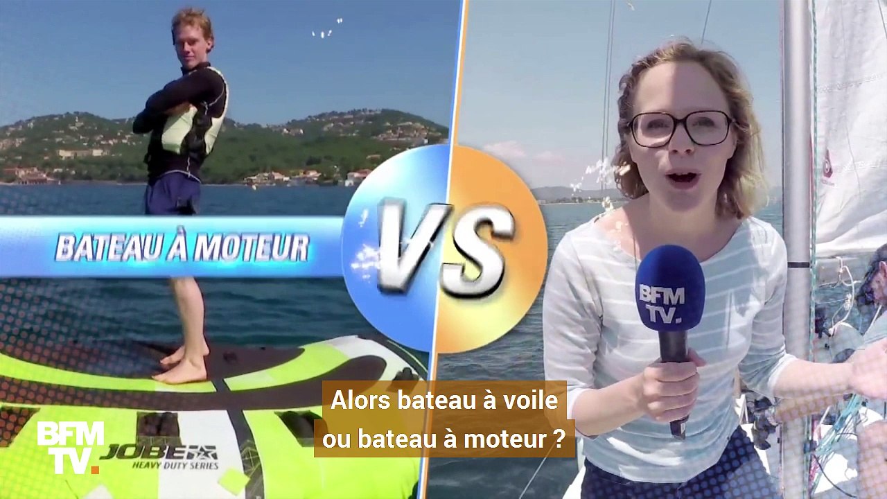 Les matchs de l’été: préférez-vous naviguer en bateau à voile ou en bateau à moteur?