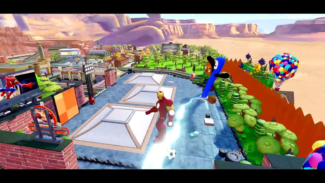 Toy Story Sheriff Woody, Monster Inc. Mike & Iron Man Avengers! video