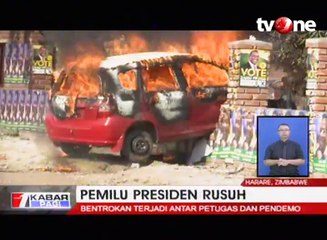 Pemilu Presiden Zimbabwe Rusuh