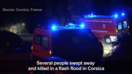 Corsica flash flood kills 4 including girl