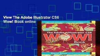 View The Adobe Illustrator CS6 Wow! Book online