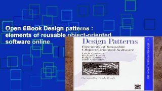 Open EBook Design patterns : elements of reusable object-oriented software online