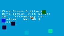 View Cross-Platform Development with Delphi XE7   Firemonkey for Windows   Mac OS X Ebook