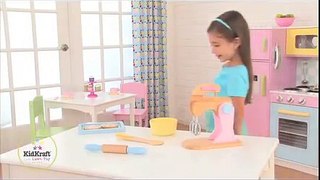 Childrens Wooden Toy Baking Set Kidkraft 63306 Kitchen Toys