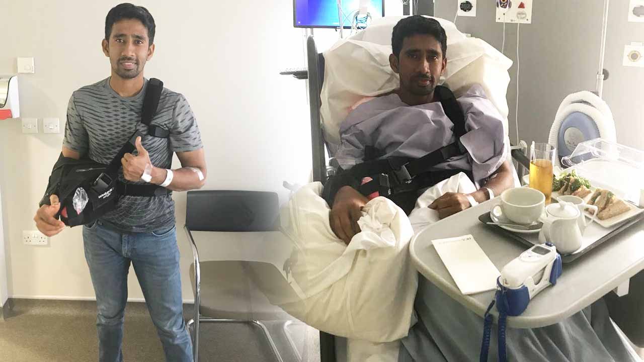 Wriddhiman Saha undergoes successful Shoulder Surgery in England | वनइंडिया हिंदी