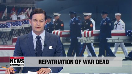 55 caskets of remains of presumed U.S. war dead arrive in Hawaii