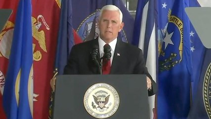 Vice President Pence Welcomes Fallen Korean War Heroes Home