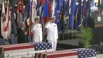 Honorable Carry Ceremony At Pearl Harbor For Fallen Heroes