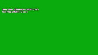 Best seller  CliffsNotes CBEST (Cliffs Test Prep CBEST)  E-book