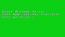 Ebook Windows Server 2008 Applications Platform Configuration (70-643)   Lab Manual (Microsoft