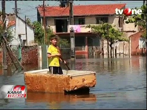 Bencana Banjir 7 Meter di Paraguay, Ribuan Rumah Terendam