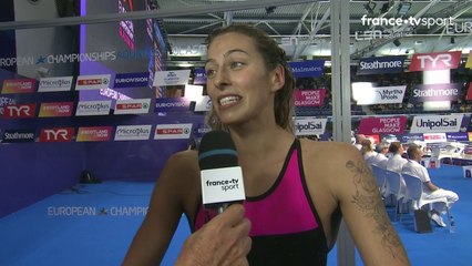 Championnats Européens / Natation : Fantine Lesaffre "Me vider la tête pour la finale"