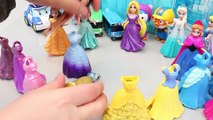 Play Doh Disney Princess Dress Up Magic Clip Doll Toy Surprise Eggs Toys