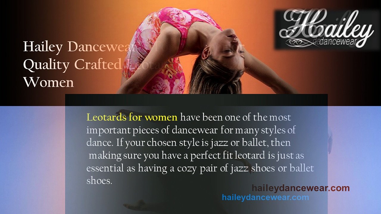 HaileyDancewear’s Top 3 Superior Quality Crafted Leotards for Women
