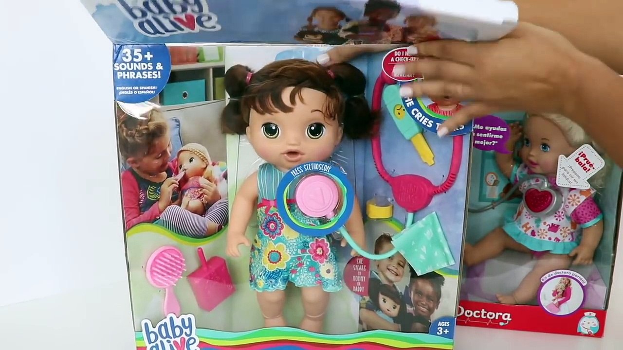 La Muñeca Baby Alive que llora y Little Mommy Mami doctora Cuál les Gusta más??? TotoyKi