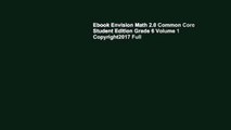 Ebook Envision Math 2.0 Common Core Student Edition Grade 6 Volume 1 Copyright2017 Full