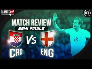 Croatia vs England - Semi Finals - Phone In - FanPark Live