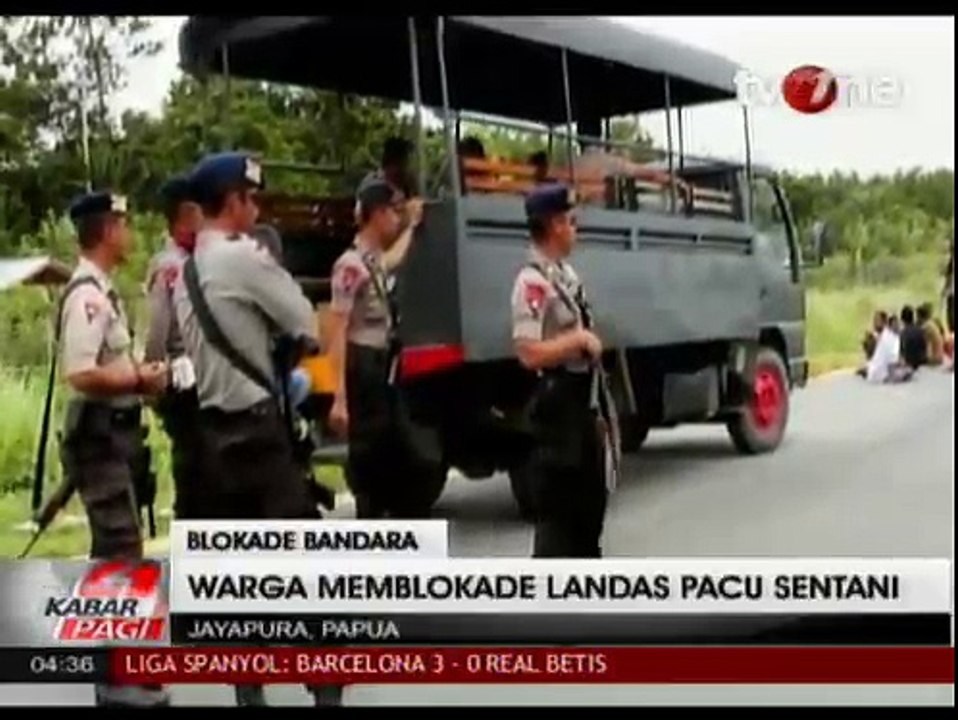 Tuntut Ganti Rugi, Warga Blokade Bandara Sentani