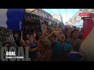 France 4-2 Croatia | ALLEZ LES BLEUS! French Fans Celebrate Winning The World Cup Final 2018 
